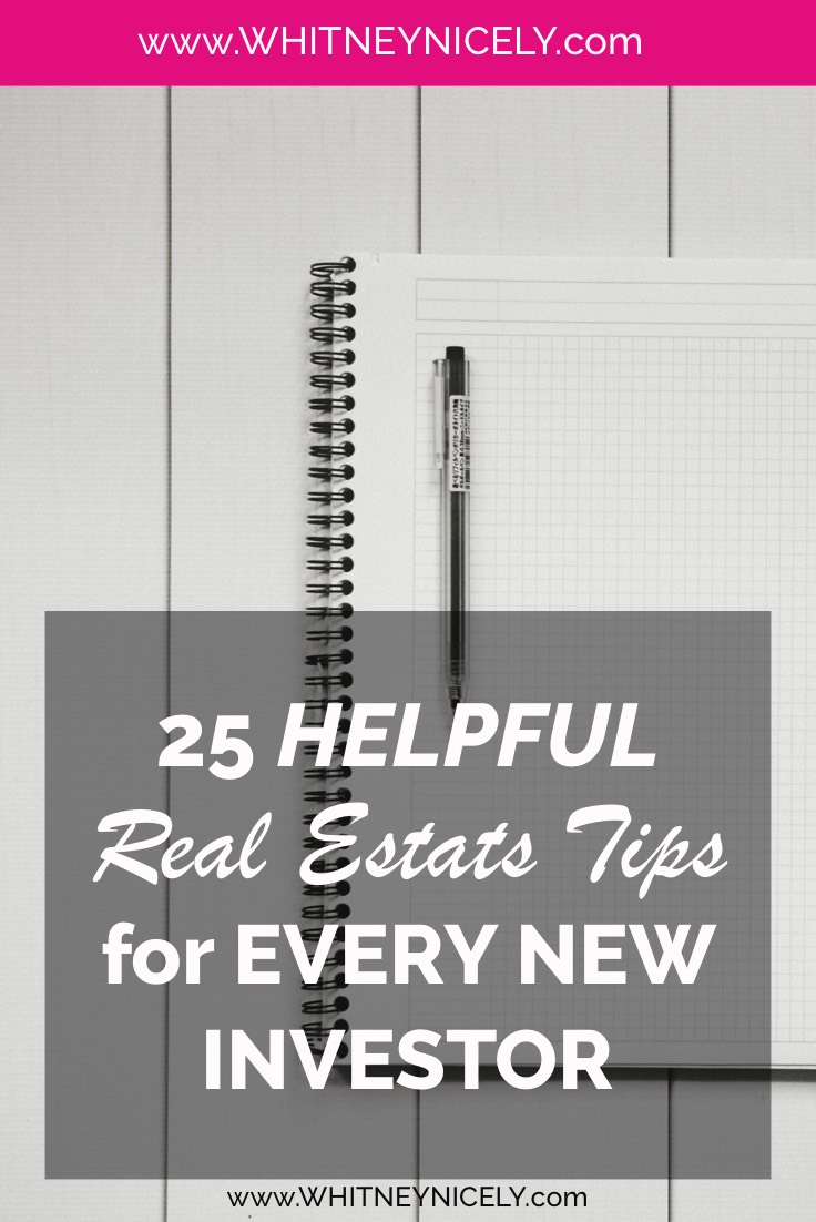 25 Extra Helpful Real Estate Tips for Every New Investor