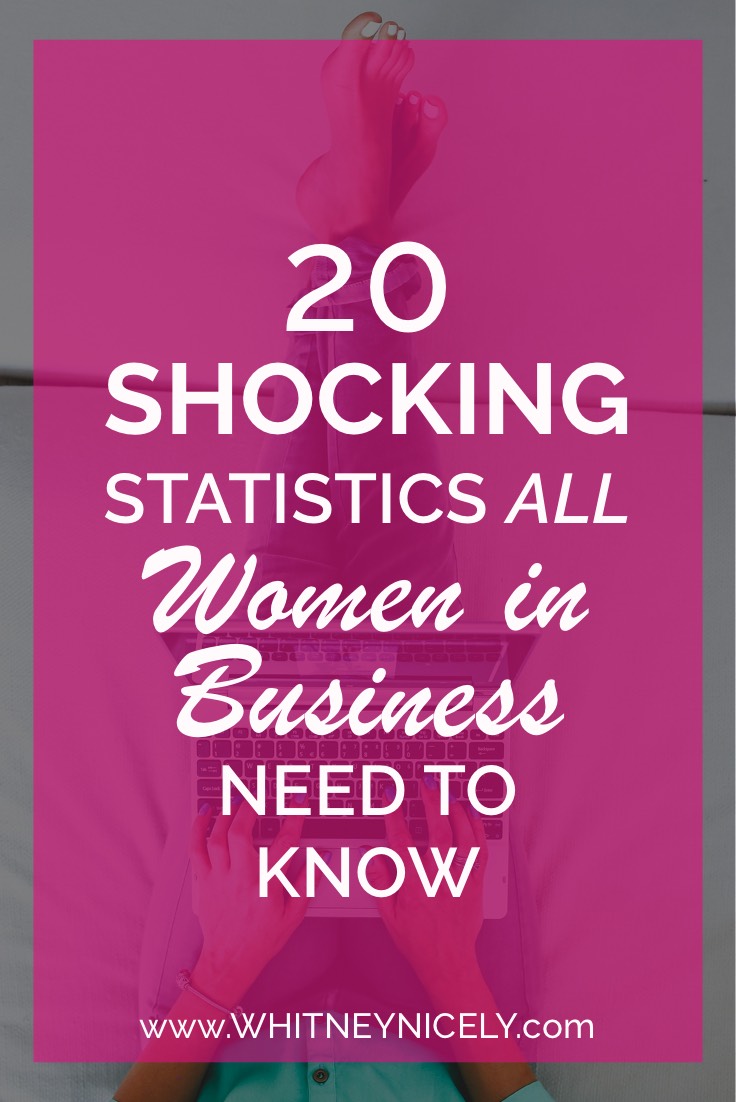 20 Shocking Statistics Women in Business Need to Know